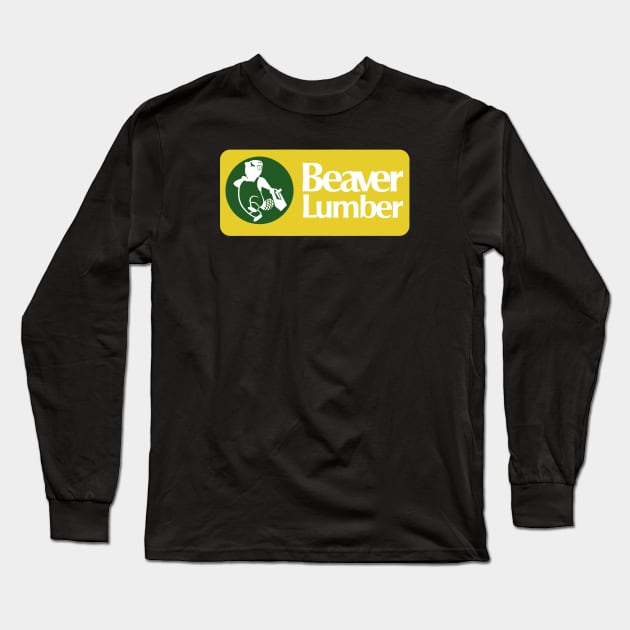 Beaver-Lumber-Canada Long Sleeve T-Shirt by Boose creative